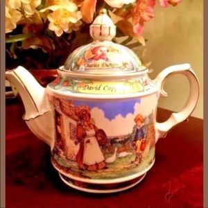 Sadler David Copperfield Teapot Charles Dickens